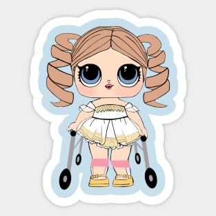 ABLED LOL DOLL Sticker